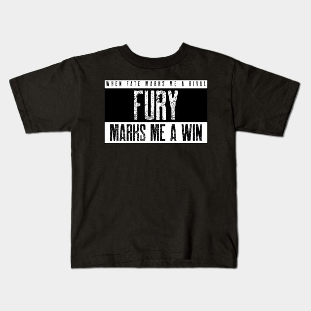 Fury Kids T-Shirt by Slave Of Yeshua